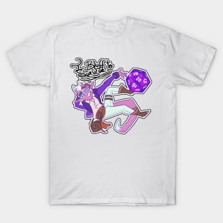 Dungeon and Dragons Bard- Anste Dragvi Design T-Shirt